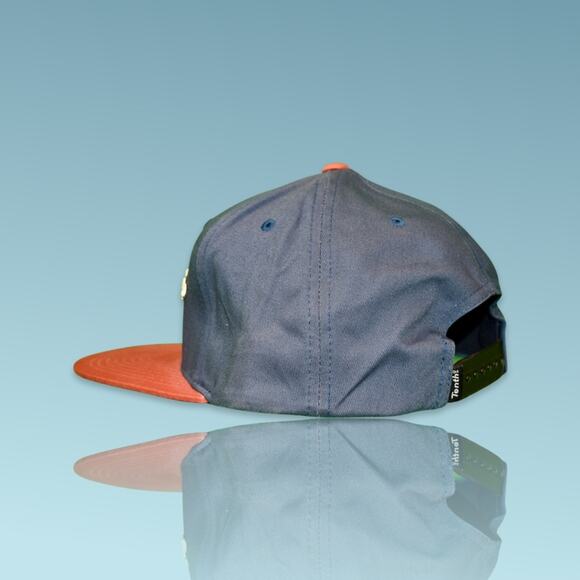 The Tenth Division Snapback Cap in Navy - Picture 6 of 8